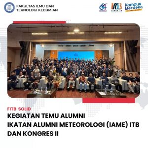 Alumni Meteorologi (IAME) ITB periode 2023-2028.